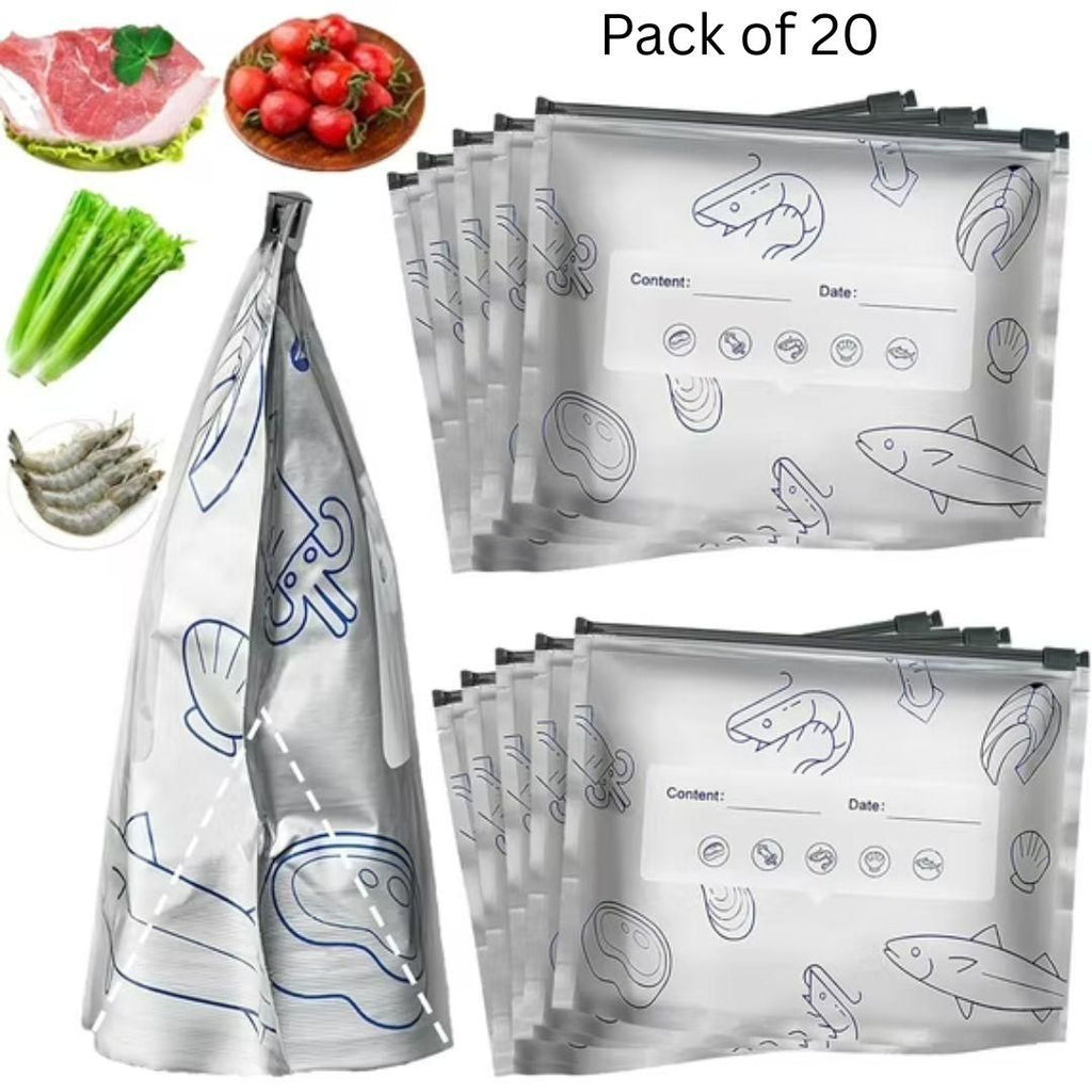 Zippered Foil Storage Kit (Pack of 20)
